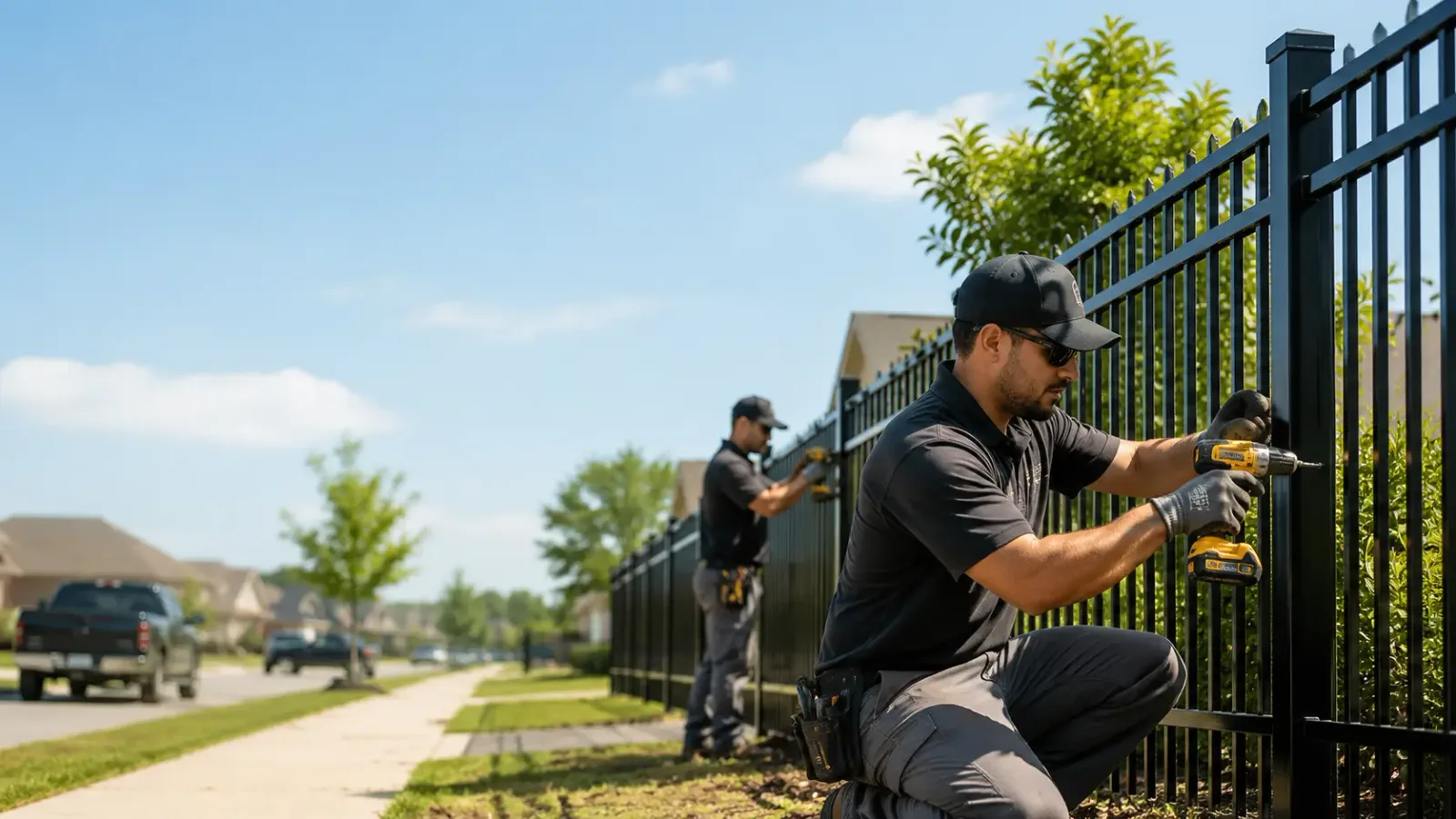 Metal Fence Installation in Beason, IL